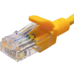 Патч-корд Suprlan 10-0163 UTP RJ-45 вил.-вилка RJ-45 кат.5E 2м желтый LSZH 26AWG