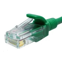 Патч-корд Suprlan 10-0158 UTP RJ-45 вил.-вилка RJ-45 кат.5E 2м зеленый LSZH 26AWG