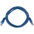Патч-корд Suprlan 10-0149 UTP RJ-45 вил.-вилка RJ-45 кат.5E 3м синий LSZH 26AWG