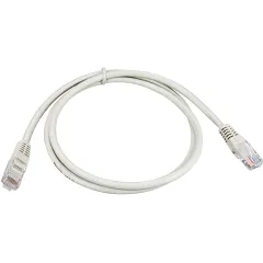 Патч-корд Rexant 18-1004 UTP RJ-45 вил.-вилка RJ-45 кат.5E 1.5м серый ПВХ