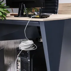 Патч-корд Rexant 18-1012 UTP RJ-45 вил.-вилка RJ-45 кат.5E 25м серый ПВХ