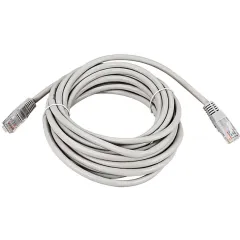 Патч-корд Rexant 18-1008 UTP RJ-45 вил.-вилка RJ-45 кат.5E 7м серый ПВХ
