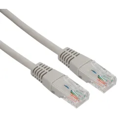 Патч-корд Rexant 18-8006 UTP RJ-45 вил.-вилка RJ-45 кат.5E 3м серый LSZH