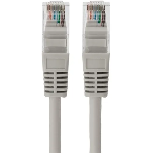 Патч-корд Rexant 18-8007 UTP RJ-45 вил.-вилка RJ-45 кат.5E 5м серый LSZH