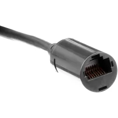 Патч-корд Lanmaster LAN-PCEXT/U5E-5.0-BK UTP RJ-45 мод.-вилка RJ-45 кат.5E 5м черный LSZH