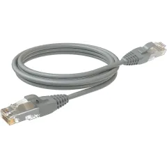 Патч-корд Sysmatrix PC 4545.5EU26.3LSZHGY U/UTP RJ-45 вил.-вилка RJ-45 кат.5E 3м серый LSZH