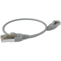Патч-корд Sysmatrix PC 4545.5ES26.03LSZHGY F/UTP RJ-45 вил.-вилка RJ-45 кат.5E 0.3м серый LSZH