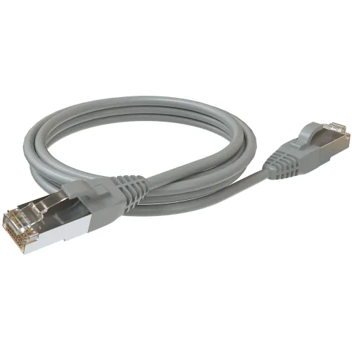 Патч-корд Sysmatrix PC 4545.5ES26.3LSZHGY F/UTP RJ-45 вил.-вилка RJ-45 кат.5E 3м серый LSZH