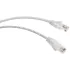 Патч-корд Cabeus PC-UTP-RJ45-CAT.5E-1M-WH-LSZH U/UTP RJ-45 вил.-вилка RJ-45 кат.5E 1м белый LSZH
