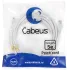 Патч-корд Cabeus PC-UTP-RJ45-CAT.5E-5M-WH-LSZH U/UTP RJ-45 вил.-вилка RJ-45 кат.5E 5м белый LSZH