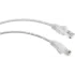 Патч-корд Cabeus PC-UTP-RJ45-CAT.5E-0.15M-WH U/UTP RJ-45 вил.-вилка RJ-45 кат.5E 0.15м белый LSZH