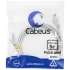 Патч-корд Cabeus PC-UTP-RJ45-CAT.5E-2M-LSZH U/UTP RJ-45 вил.-вилка RJ-45 кат.5E 2м серый LSZH