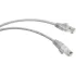Патч-корд Cabeus PC-UTP-RJ45-CAT.5E-2M-LSZH U/UTP RJ-45 вил.-вилка RJ-45 кат.5E 2м серый LSZH