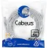 Патч-корд Cabeus PC-UTP-RJ45-CAT.5E-10M-LSZH U/UTP RJ-45 вил.-вилка RJ-45 кат.5E 10м серый LSZH