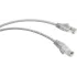Патч-корд Cabeus PC-UTP-RJ45-CAT.5E-10M-LSZH U/UTP RJ-45 вил.-вилка RJ-45 кат.5E 10м серый LSZH