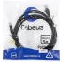 Патч-корд Cabeus PC-UTP-RJ45-CAT.5E-3M-BK U/UTP RJ-45 вил.-вилка RJ-45 кат.5E 3м черный ПВХ