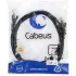 Патч-корд Cabeus PC-UTP-RJ45-CAT.5E-2M-BK-LSZH U/UTP RJ-45 вил.-вилка RJ-45 кат.5E 2м черный LSZH
