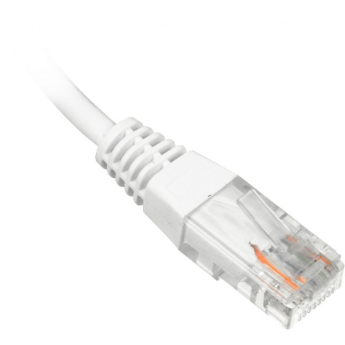 Патч-корд Lanmaster TWT-45-45-0.5-WH UTP RJ-45 вил.-вилка RJ-45 кат.5E 0.5м белый ПВХ (уп.:1шт)
