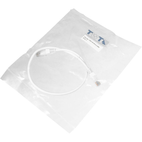 Патч-корд Lanmaster TWT-45-45-0.5-WH UTP RJ-45 вил.-вилка RJ-45 кат.5E 0.5м белый ПВХ (уп.:1шт)
