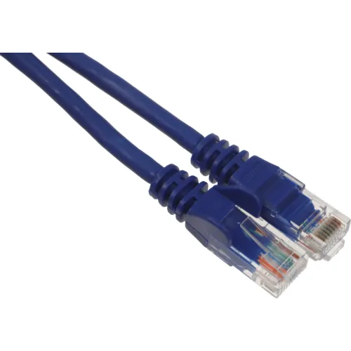 Патч-корд Lanmaster LAN-PC45/U5E-2.0-BL UTP RJ-45 вил.-вилка RJ-45 кат.5E 2м синий LSZH (уп.:1шт)