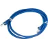 Патч-корд Lanmaster LAN-PC45/U5E-2.0-BL UTP RJ-45 вил.-вилка RJ-45 кат.5E 2м синий LSZH (уп.:1шт)