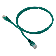 Патч-корд Lanmaster LAN-PC45/U5E-2.0-GN UTP RJ-45 вил.-вилка RJ-45 кат.5E 2м зеленый LSZH (уп.:1шт)