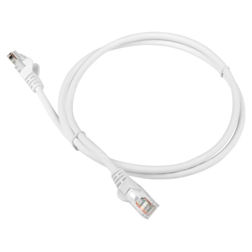 Патч-корд Lanmaster LAN-PC45/U5E-0.5-WH UTP RJ-45 вил.-вилка RJ-45 кат.5E 0.5м белый LSZH (уп.:1шт)