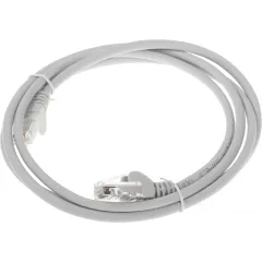 Патч-корд Lanmaster LAN-PC45/U5E-1.5-GY UTP RJ-45 вил.-вилка RJ-45 кат.5E 1.5м серый LSZH (уп.:1шт)