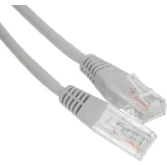 Патч-корд Lanmaster TWT-45-45-1.5-GY UTP RJ-45 вил.-вилка RJ-45 кат.5E 1.5м серый ПВХ (уп.:1шт)