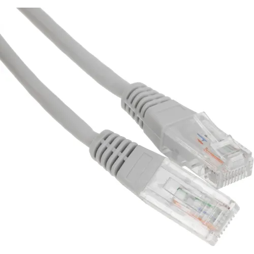 Патч-корд Lanmaster TWT-45-45-1.5-GY UTP RJ-45 вил.-вилка RJ-45 кат.5E 1.5м серый ПВХ (уп.:1шт)