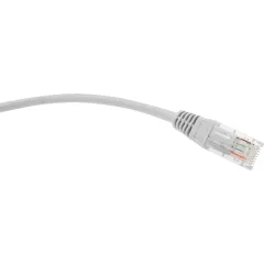 Патч-корд Lanmaster TWT-45-45-3.0-GY UTP RJ-45 вил.-вилка RJ-45 кат.5E 3м серый ПВХ (уп.:1шт)