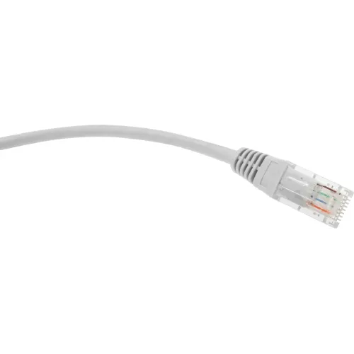 Патч-корд Lanmaster TWT-45-45-3.0-GY UTP RJ-45 вил.-вилка RJ-45 кат.5E 3м серый ПВХ (уп.:1шт)
