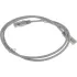 Патч-корд Lanmaster TWT-45-45-1.0-GY UTP RJ-45 вил.-вилка RJ-45 кат.5E 1м серый ПВХ (уп.:1шт)