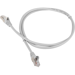 Патч-корд Lanmaster FTP TWT-45-45-2.0/S6-GY RJ-45 вил.-вилка RJ-45 кат.6 2м серый ПВХ