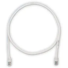 Патч-корд Panduit UTPCH15MY RJ-45 вил.-вилка RJ-45 кат.5E 15м белый ПВХ