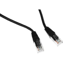Патч-корд Lanmaster TWT-45-45-2.0-BK UTP RJ-45 вил.-вилка RJ-45 кат.5E 2м черный ПВХ (уп.:1шт)
