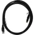 Патч-корд Lanmaster TWT-45-45-2.0-BK UTP RJ-45 вил.-вилка RJ-45 кат.5E 2м черный ПВХ (уп.:1шт)