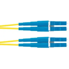 Патч-корд Panduit F92ELLNLNSNM007 2x9/125 OS1/OS2 LC дуплекс-LC дуплекс 7м LSZH желтый