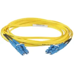 Патч-корд Panduit F92ELLNLNSNM007 2x9/125 OS1/OS2 LC дуплекс-LC дуплекс 7м LSZH желтый