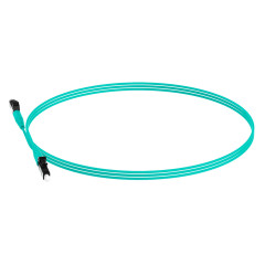 Патч-корд Panduit FZ2ELLNLNSNM001 2x50/125 OM4 LC дуплекс-LC дуплекс 1м LSZH аквамарин
