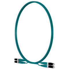 Патч-корд Panduit FZ2ELLNLNSNM002 2x50/125 OM4 LC дуплекс-LC дуплекс 2м LSZH аквамарин