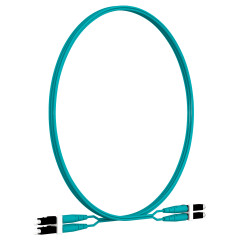 Патч-корд Panduit FZ2ELLNLNSNM002 2x50/125 OM4 LC дуплекс-LC дуплекс 2м LSZH аквамарин