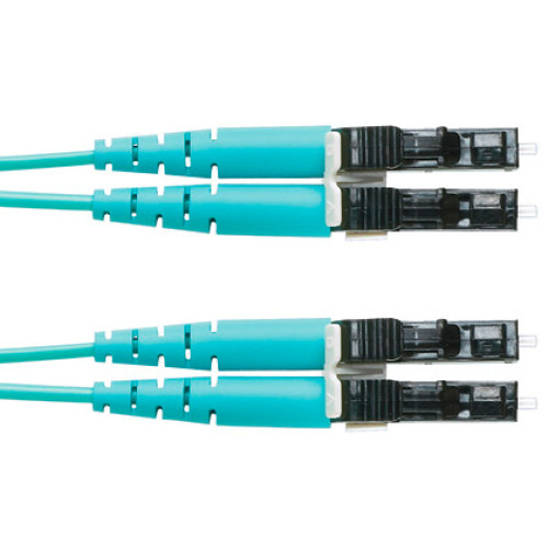 Патч-корд Panduit FX2ELLNLNSNM003 2x50/125 OM3 LC дуплекс-LC дуплекс 3м LSZH аквамарин