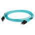 Патч-корд Panduit FX2ELLNLNSNM003 2x50/125 OM3 LC дуплекс-LC дуплекс 3м LSZH аквамарин