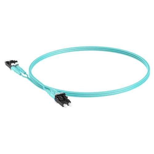 Патч-корд Panduit FX2ELLNLNSNM002 2x50/125 OM3 LC дуплекс-LC дуплекс 2м LSZH аквамарин