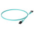 Патч-корд Panduit FX2ELLNLNSNM002 2x50/125 OM3 LC дуплекс-LC дуплекс 2м LSZH аквамарин