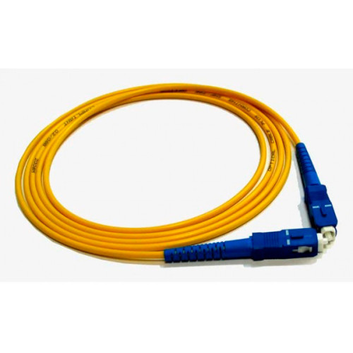 Патч-корд Lanmaster LAN-SC-SC/SU-1.0 1x9/125 OS1/OS2 SC-SC 1м LSZH оранжевый