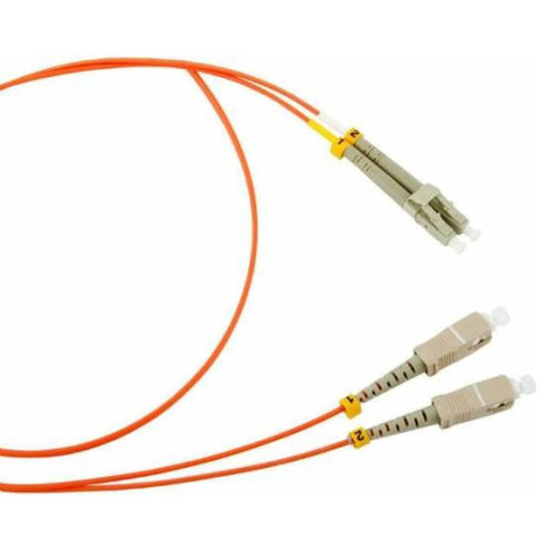 Патч-корд Lanmaster TWT-2LC-2SC/SU-2.09/125 OS1/OS2 SC дуплекс-LC дуплекс 2м