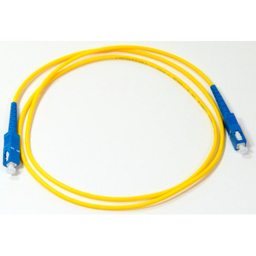 Патч-корд Lanmaster TWT-SC-SC/SU-1.0 1x9/125 OS1/OS2 SC-SC 1м LSZH желтый