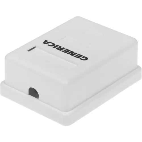 Розетка ITK CS2-1C5EF-12-G настенная 49.2x62.5x25.2мм крышка RJ45 пластик белый (упак.:1шт)